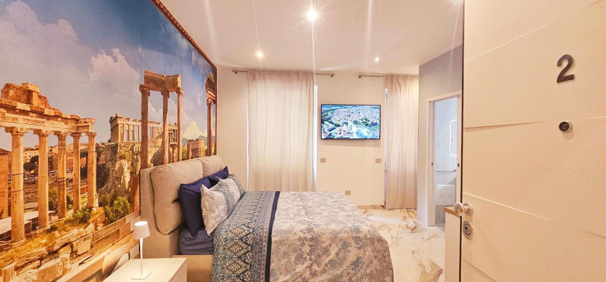 Il Magnifico Superior Rooms 400M From Tiburtina Railway Station And 290M From Metro Buitenkant foto