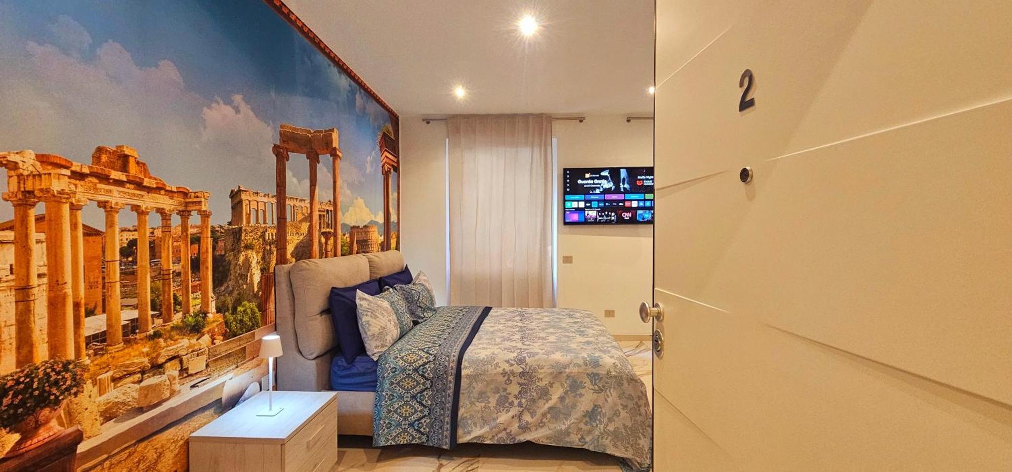 Il Magnifico Superior Rooms 400M From Tiburtina Railway Station And 290M From Metro Buitenkant foto